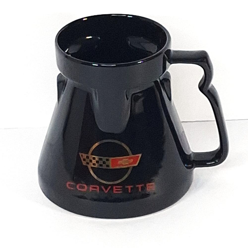 Rare Vintage Corvette HotJo Z-Handle Travel Mug Lid Star Trek DS9 Style 80s-90s